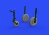 Eduard 672231 MiG-21PFM wheels 1/72 EDUARD
